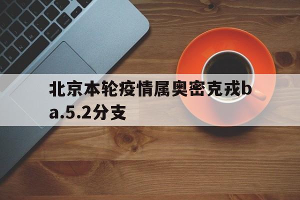 北京本轮疫情属奥密克戎ba.5.2分支的简单介绍